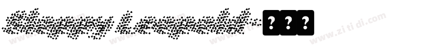 Sloppy Leopold字体转换